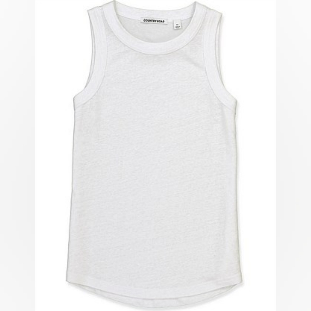 Country Road Linen Jersey Tank Large